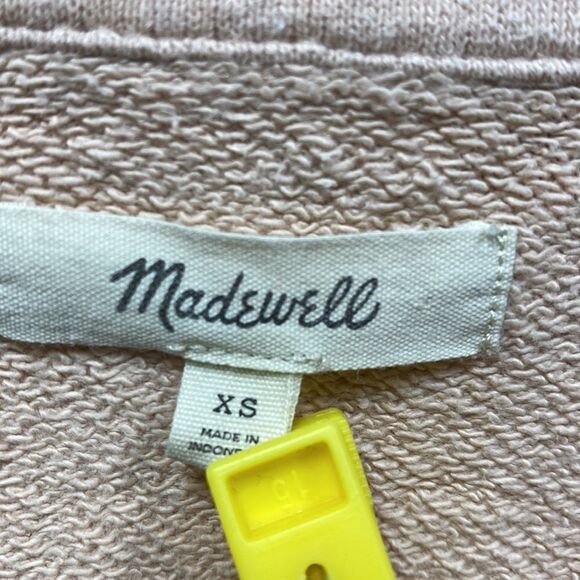 Madewell Cotton and Hemp Blend Collared Pullover XS - Picture 2 of 5